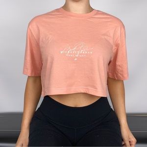 Jordan Peach Crop Top